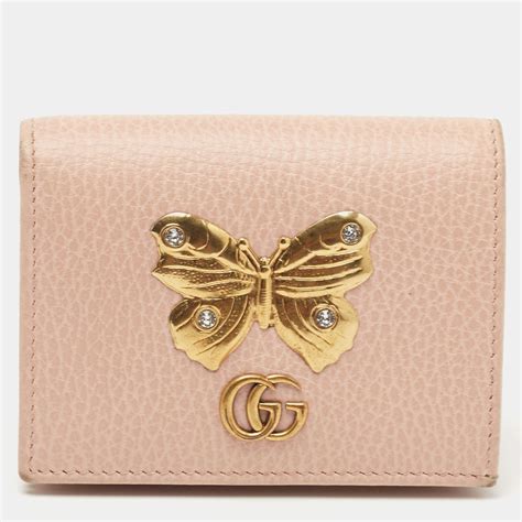 gucci card case light pink|Gucci card case review.